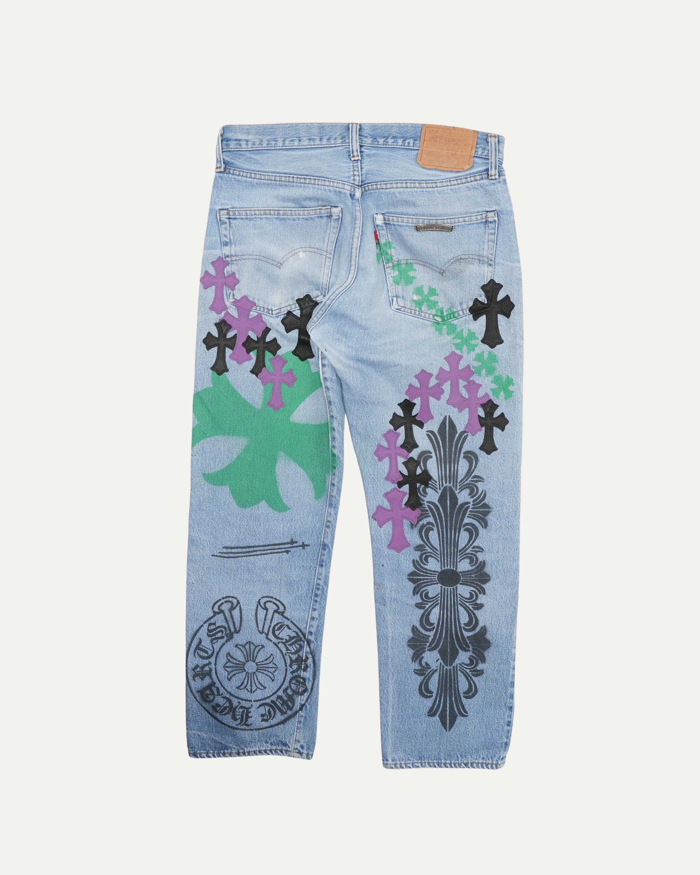 Levi's Cross Patch 501 Jeans