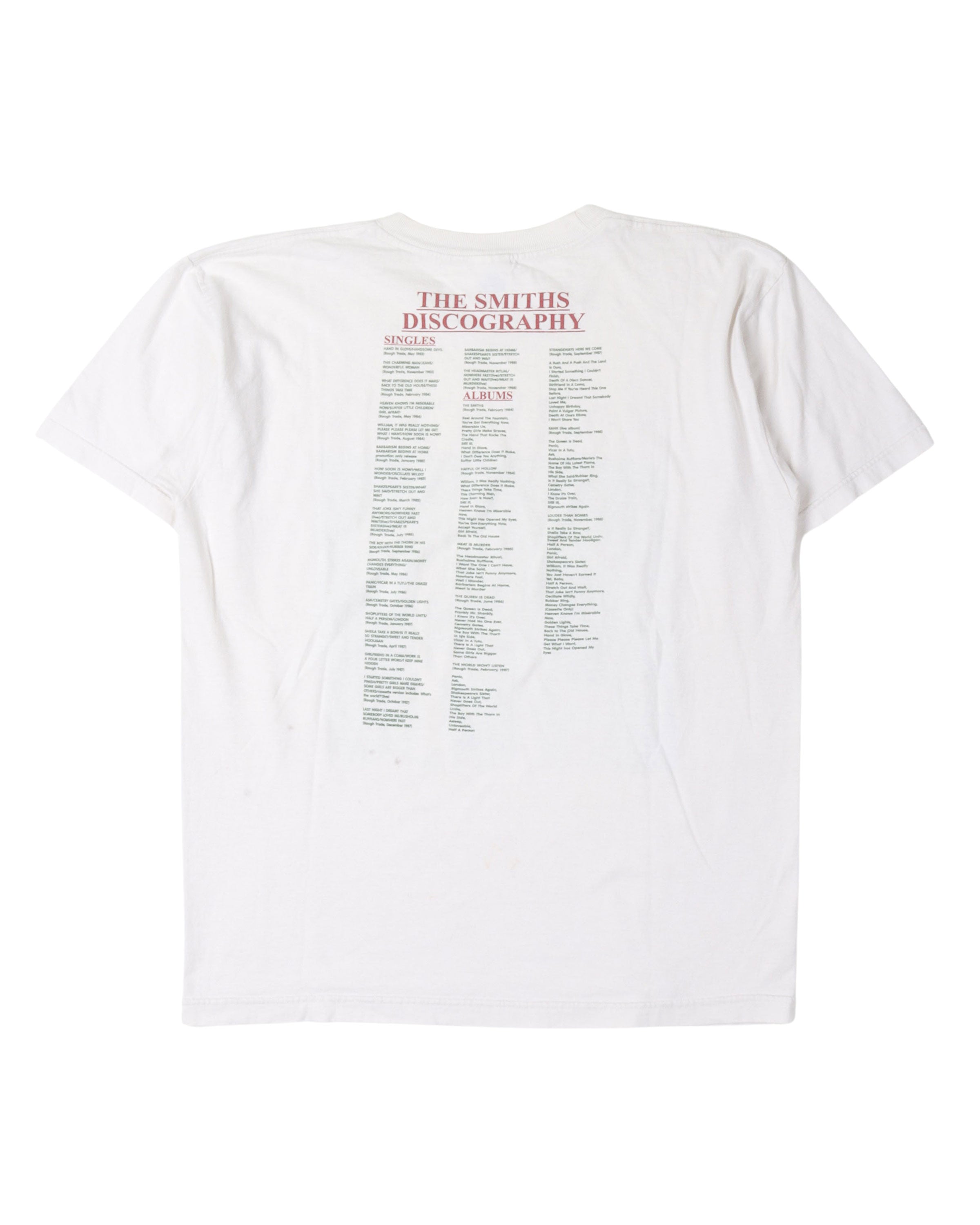 The Smiths Discography T-Shirt