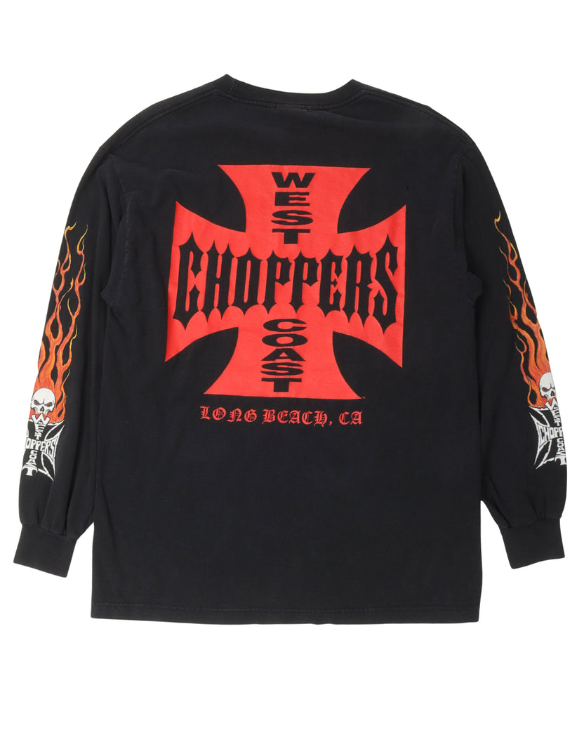 West Coast Choppers CFL logo Long Sleeve T-Shirt