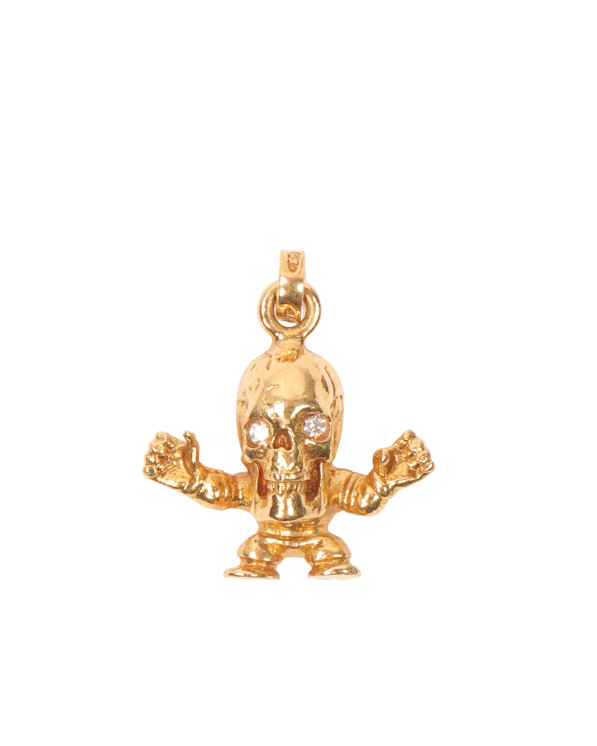 22k Gold & Diamonds Foti Pendant