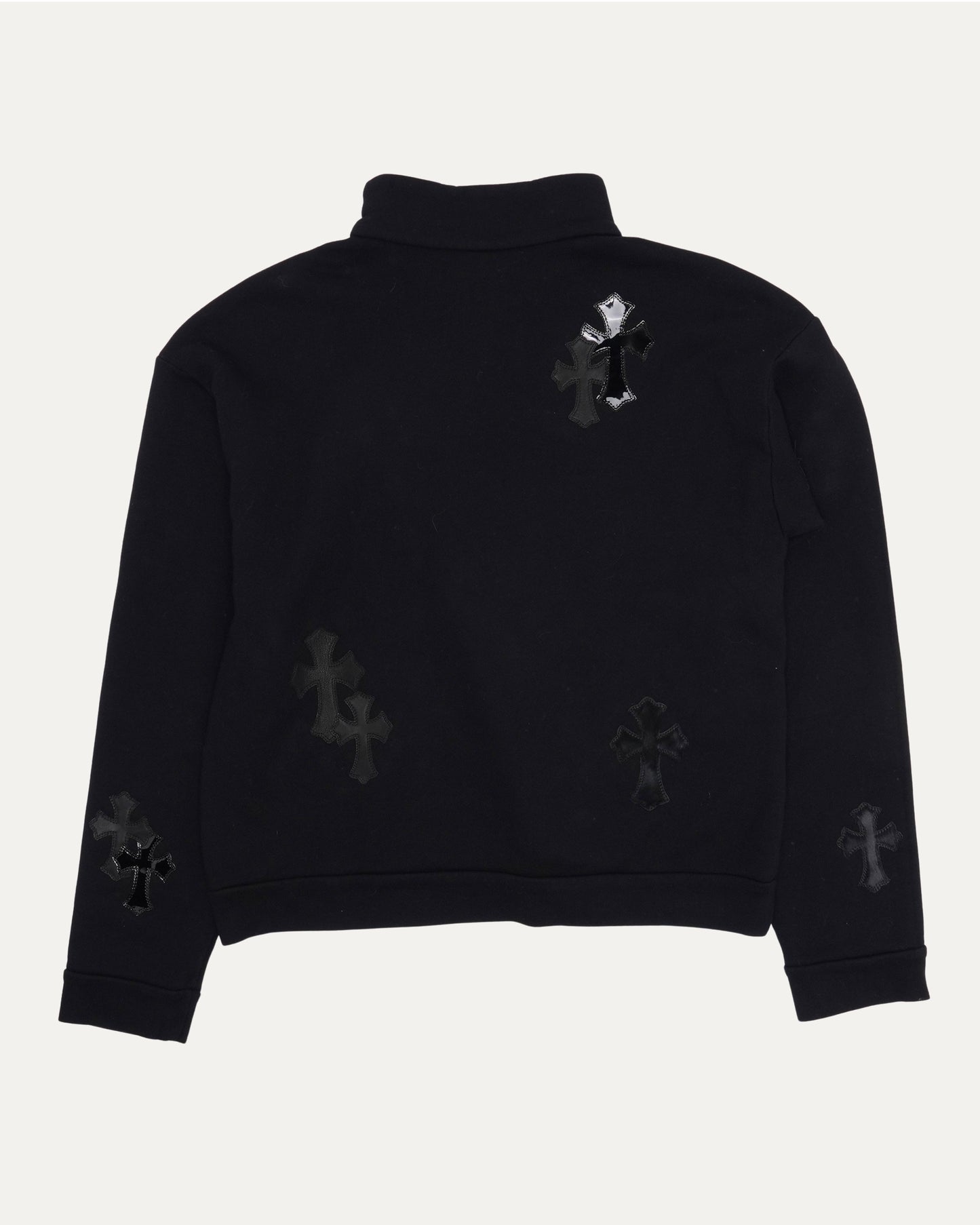 Paper Jam Cross Patch Quarter Zip Sweatshirt