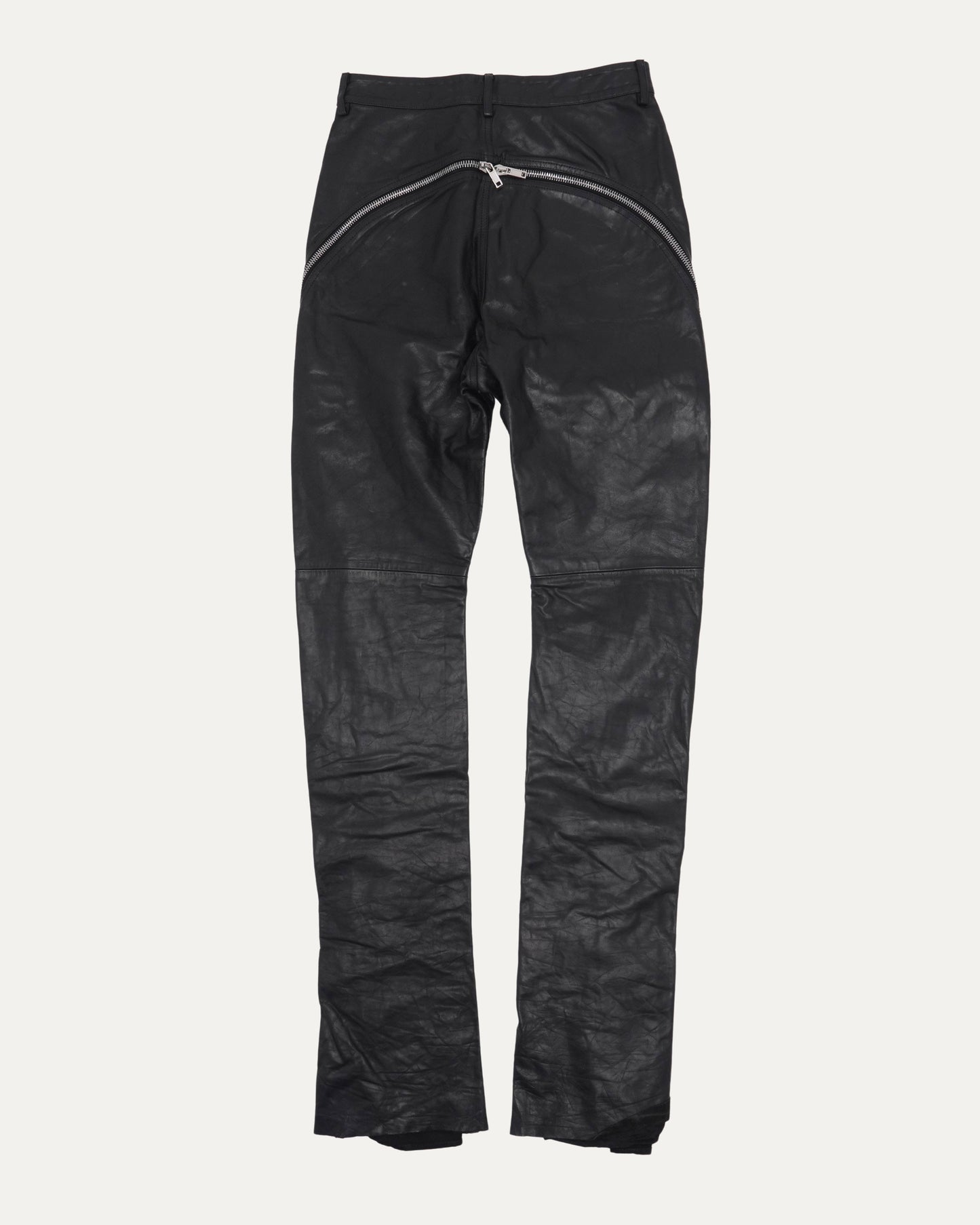 Bolan Flared Leather Pants