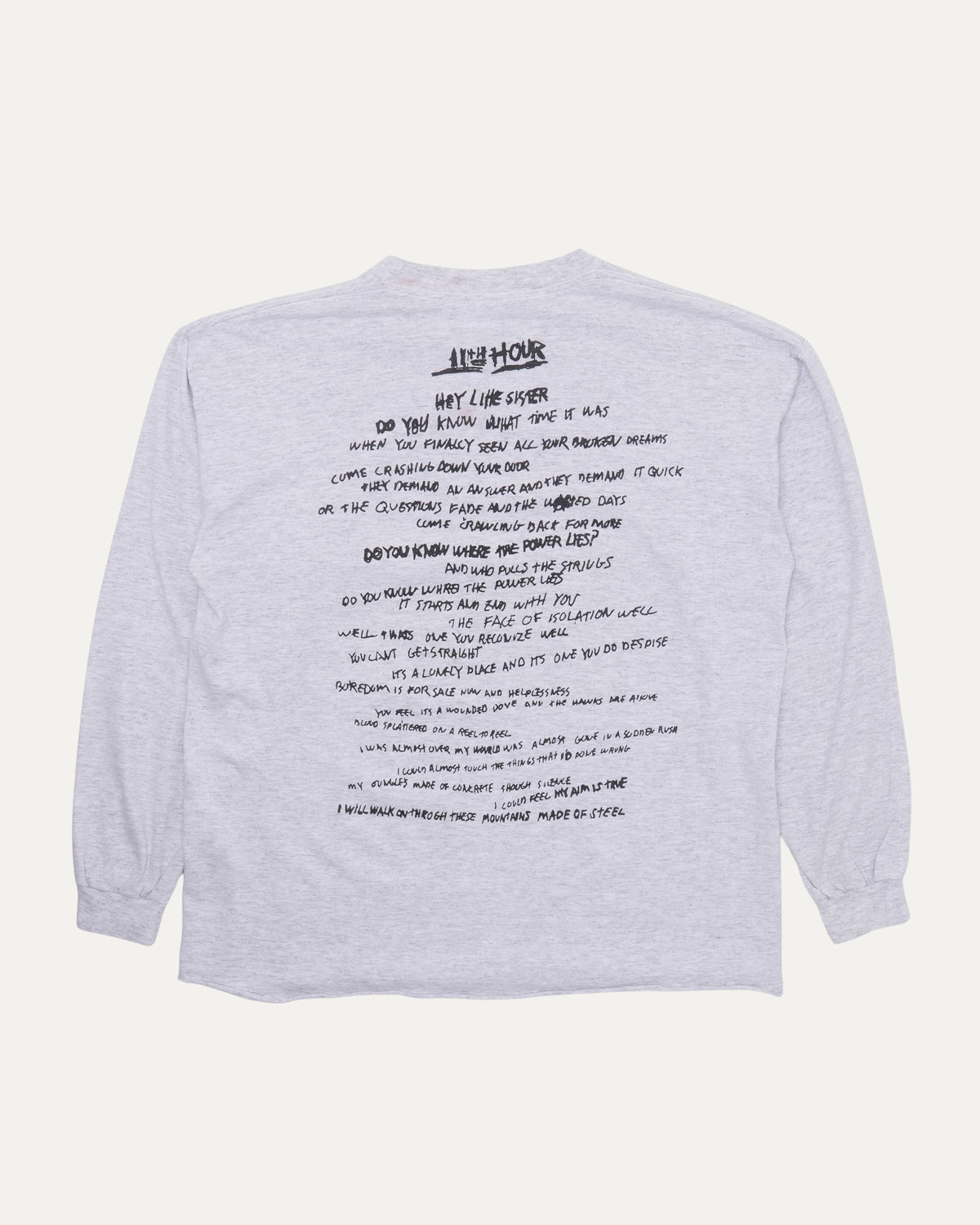 Rancid 11th Hour Long Sleeve T-Shirt