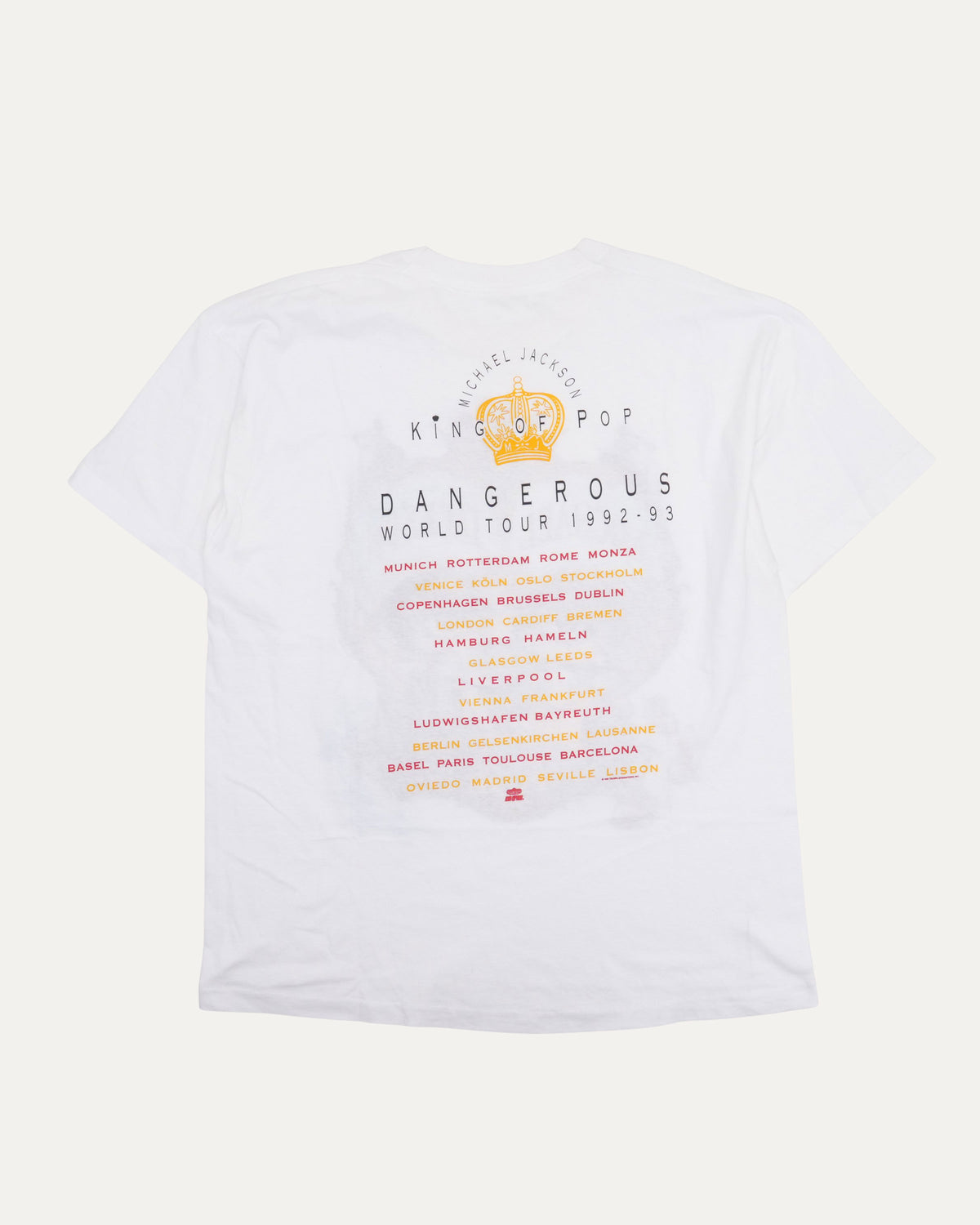 Michael Jackson Dangerous Tour T-Shirt