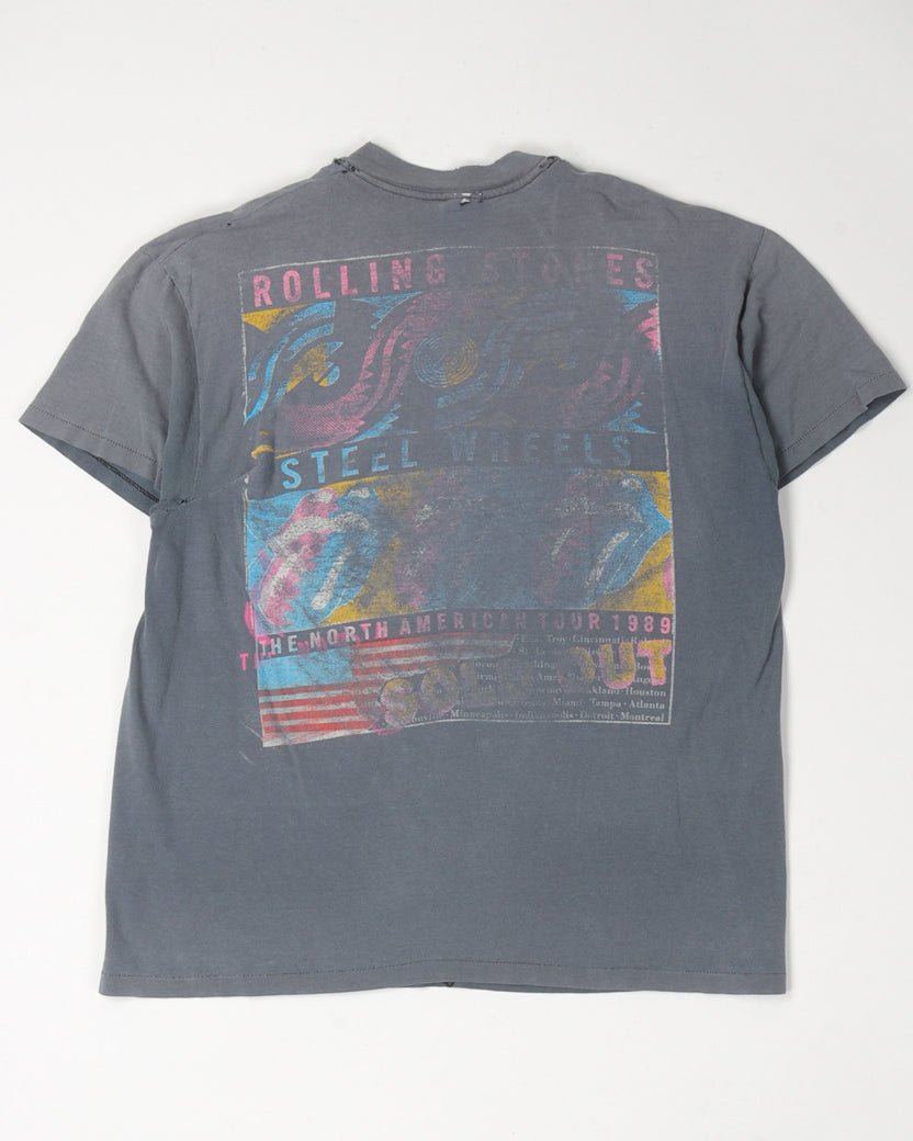 Rolling Stones Steel Wheels Tour '89 T-Shirt