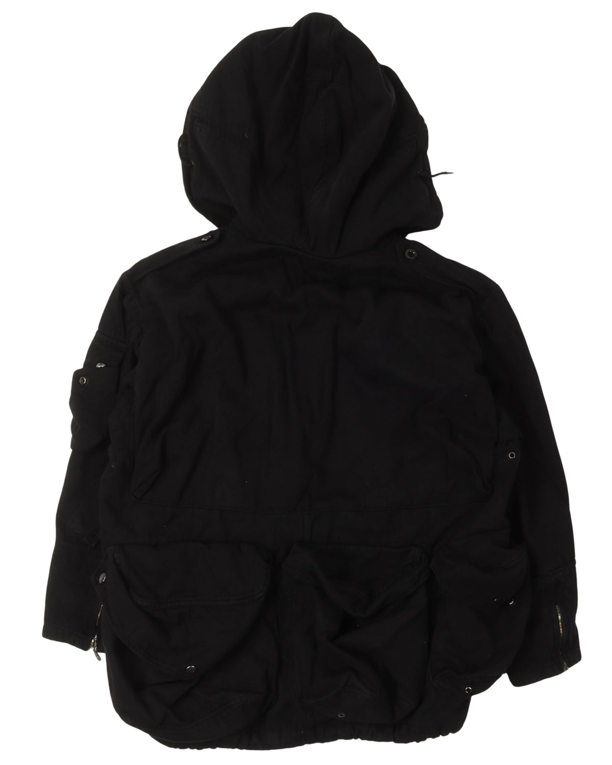 Modified Over-Dyed Swiss Alpenflage Cargo Jacket
