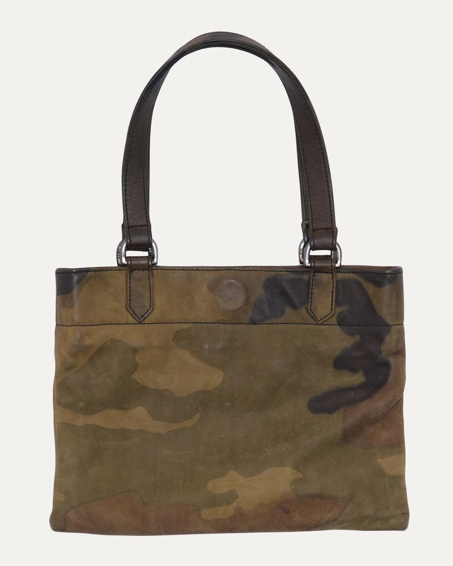 Camouflage Cross Patch Mini Tote Bag