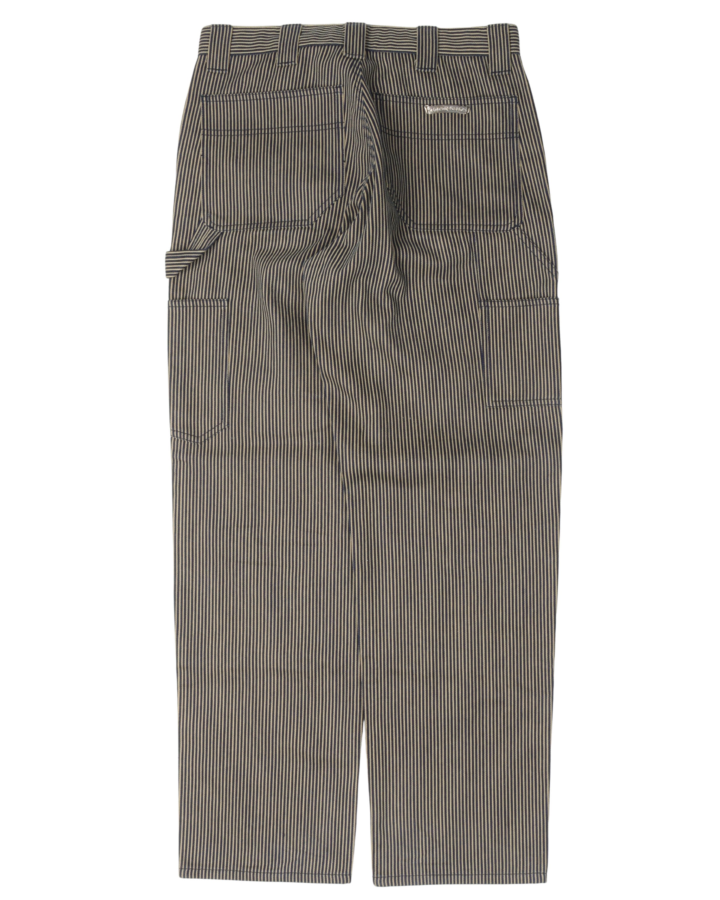 Hickory Striped Double Knee Work Pants