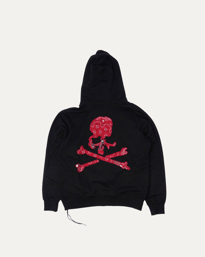 Boxy Silk Bandana Hoodie