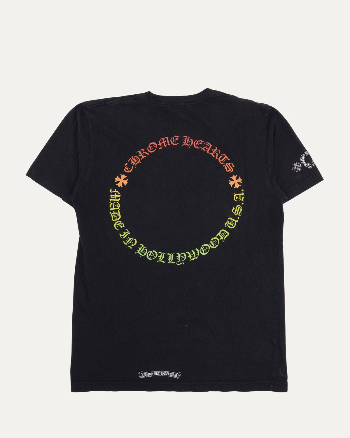 Gradient Horseshoe Logo Pocket T-Shirt