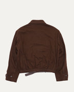 Wool Blend Belted Jacket