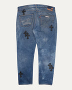 Levi's Redline 501 Cross Patch Jeans