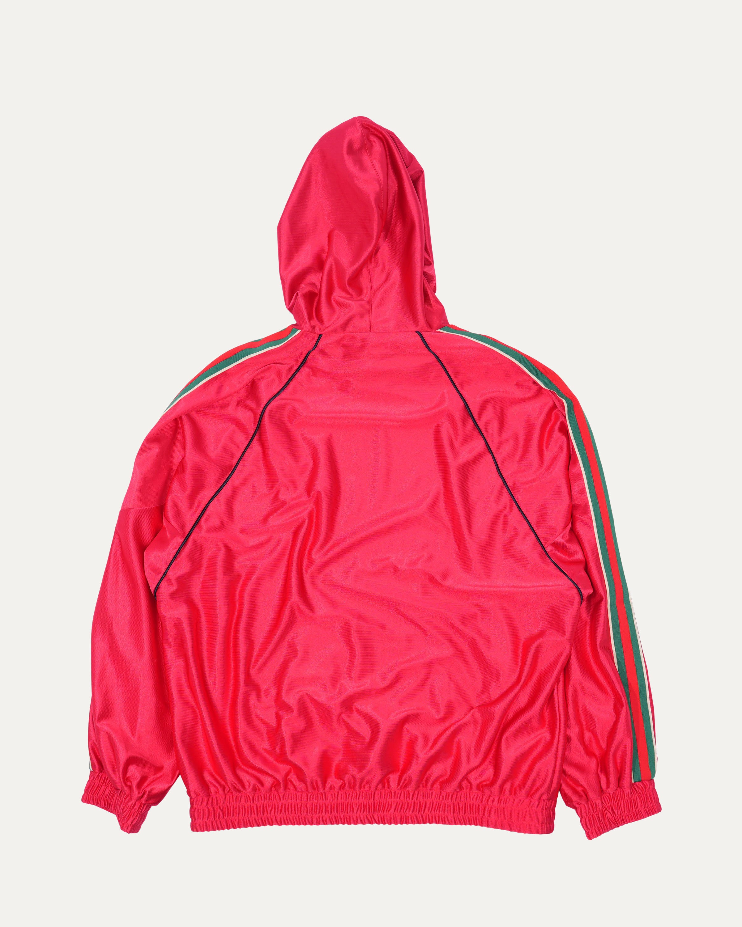 Taped Hooded Track Jacket