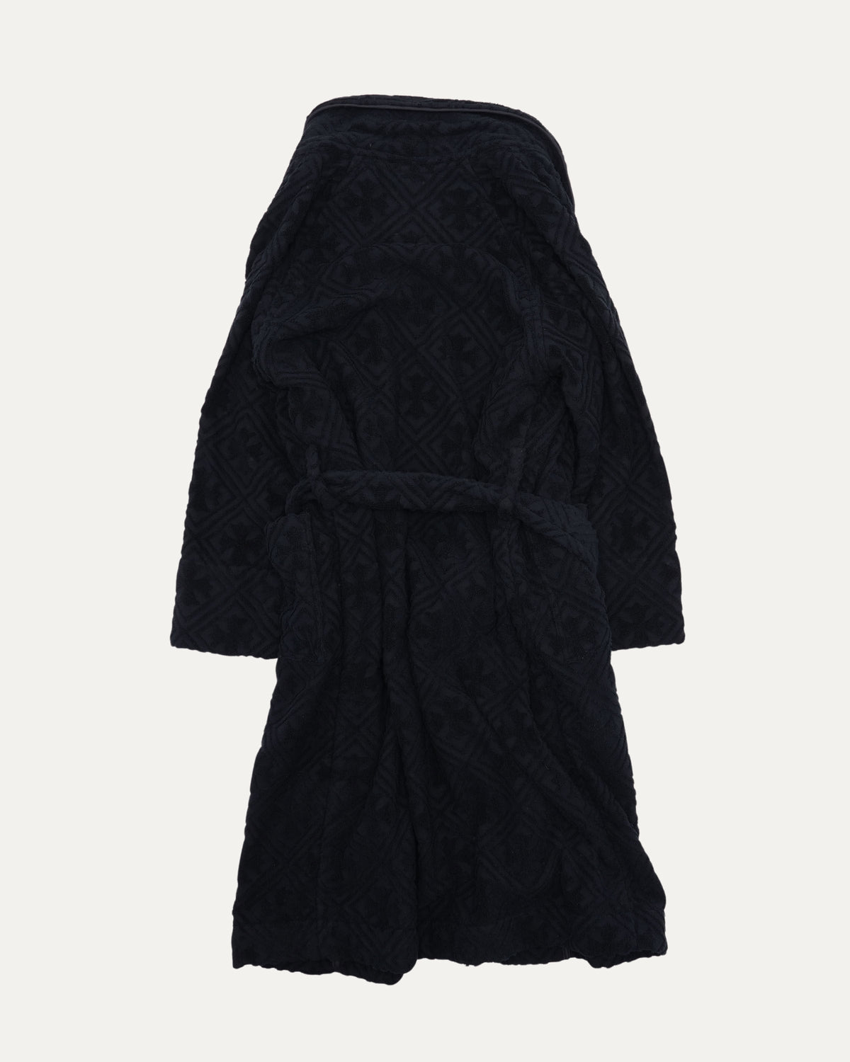 Plus Cross Jacquard Bath Robe