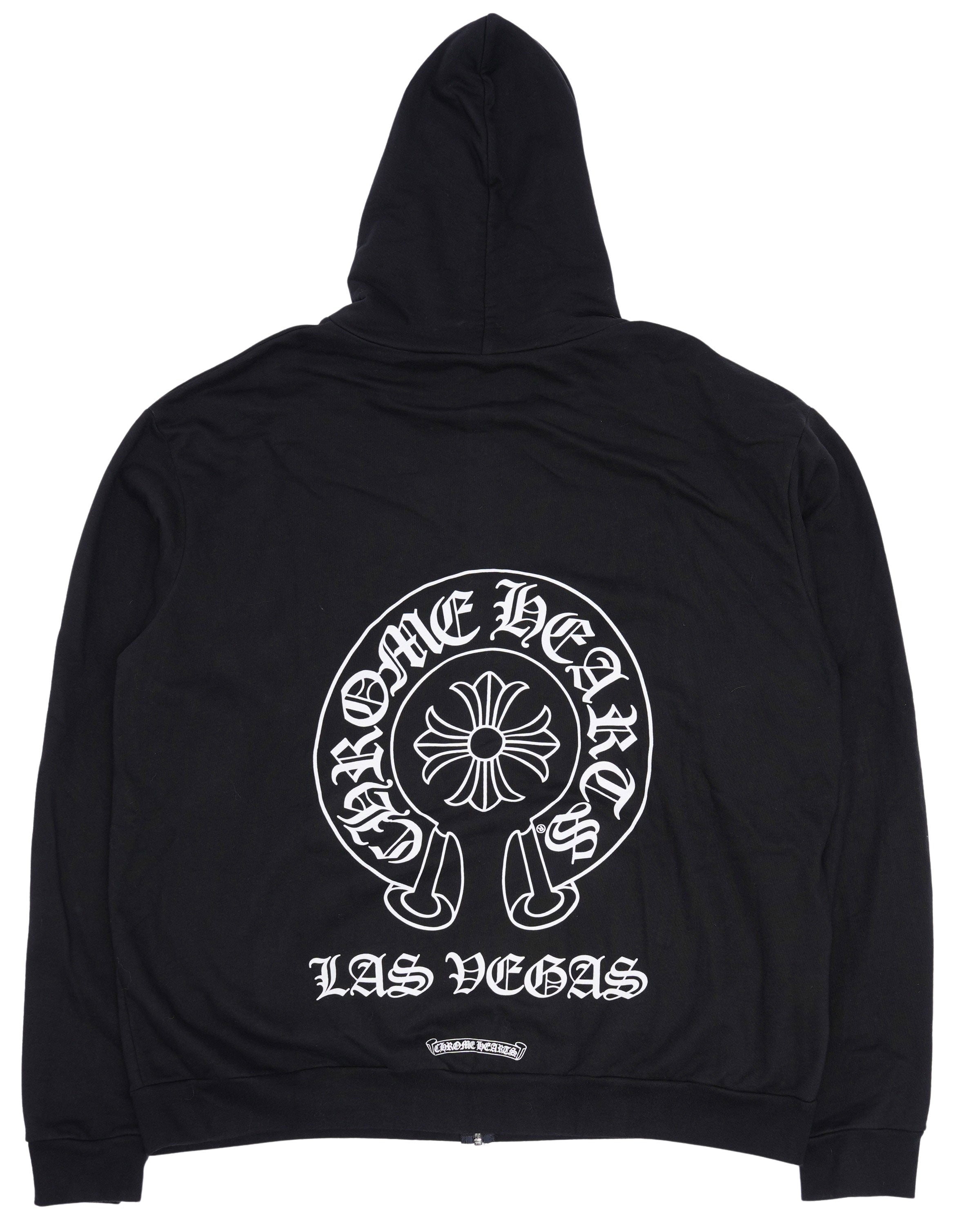 Vegas Horseshoe Logo Zip Up Hoodie