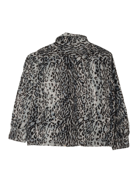 Human Made Leopard Zip Up Jacket