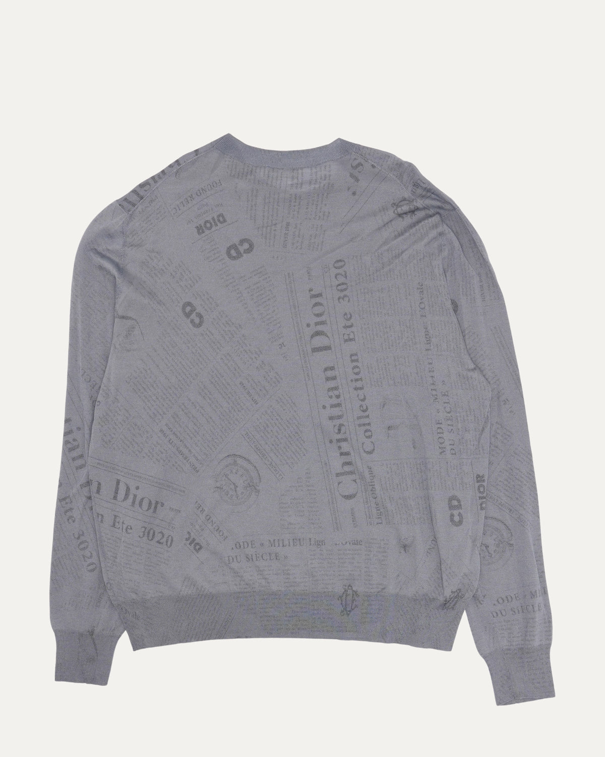 Ribbed Thin Sweater