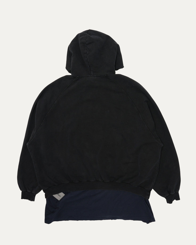 Layered 'Be Different' Hoodie