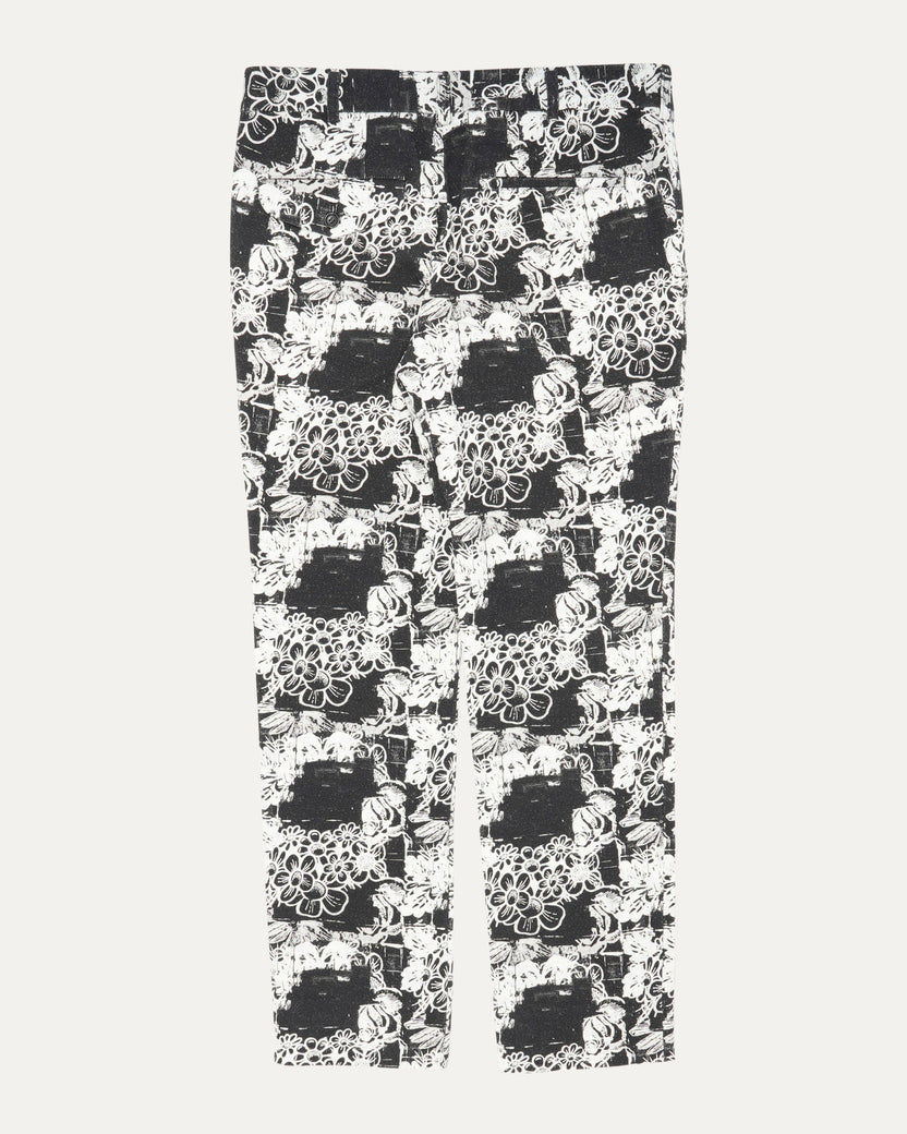 Homme Plus Floral Print Trousers