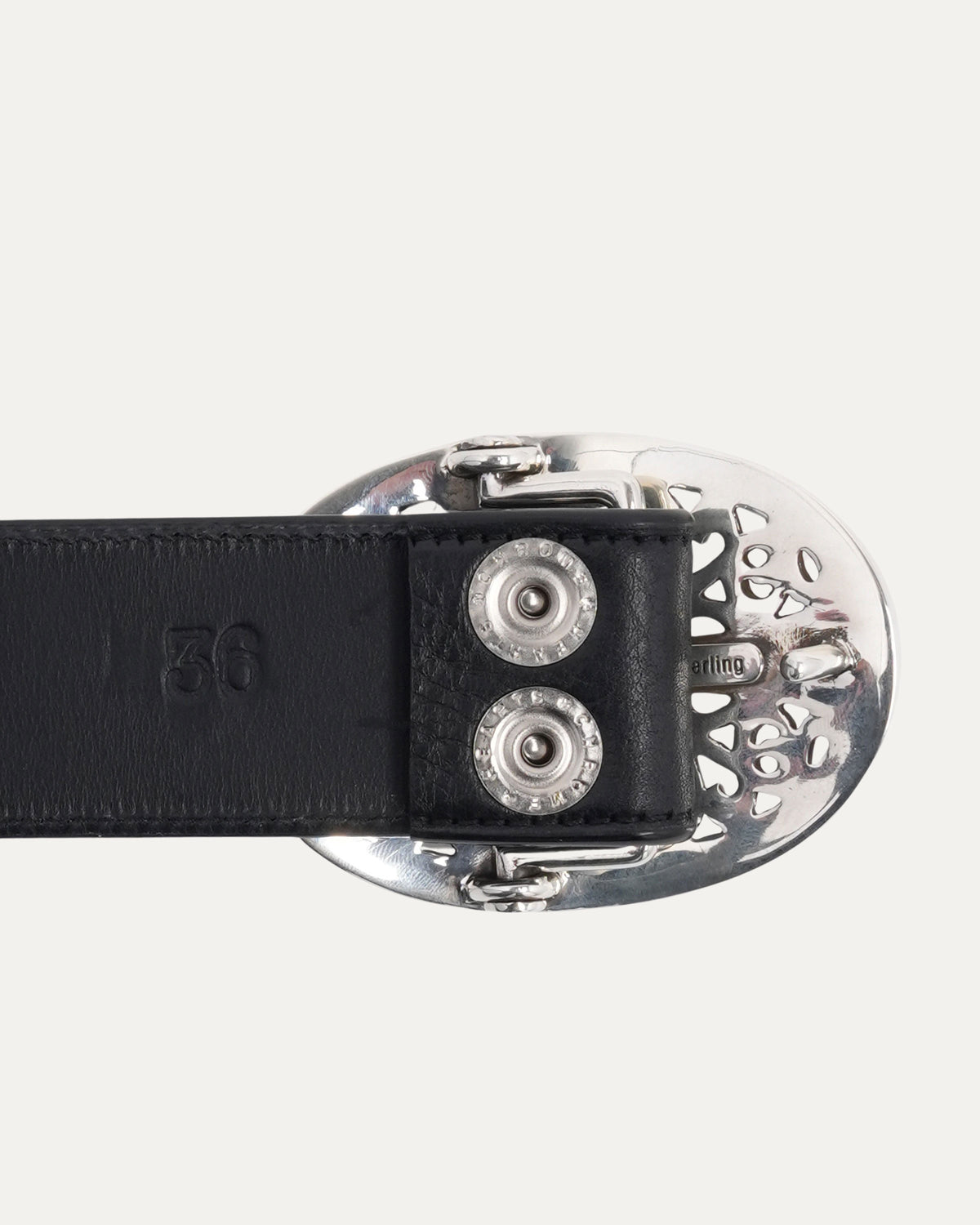 Oval Cross Belt