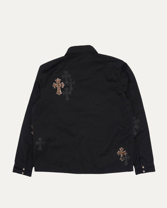 Cross Patch Work Dog Shirt