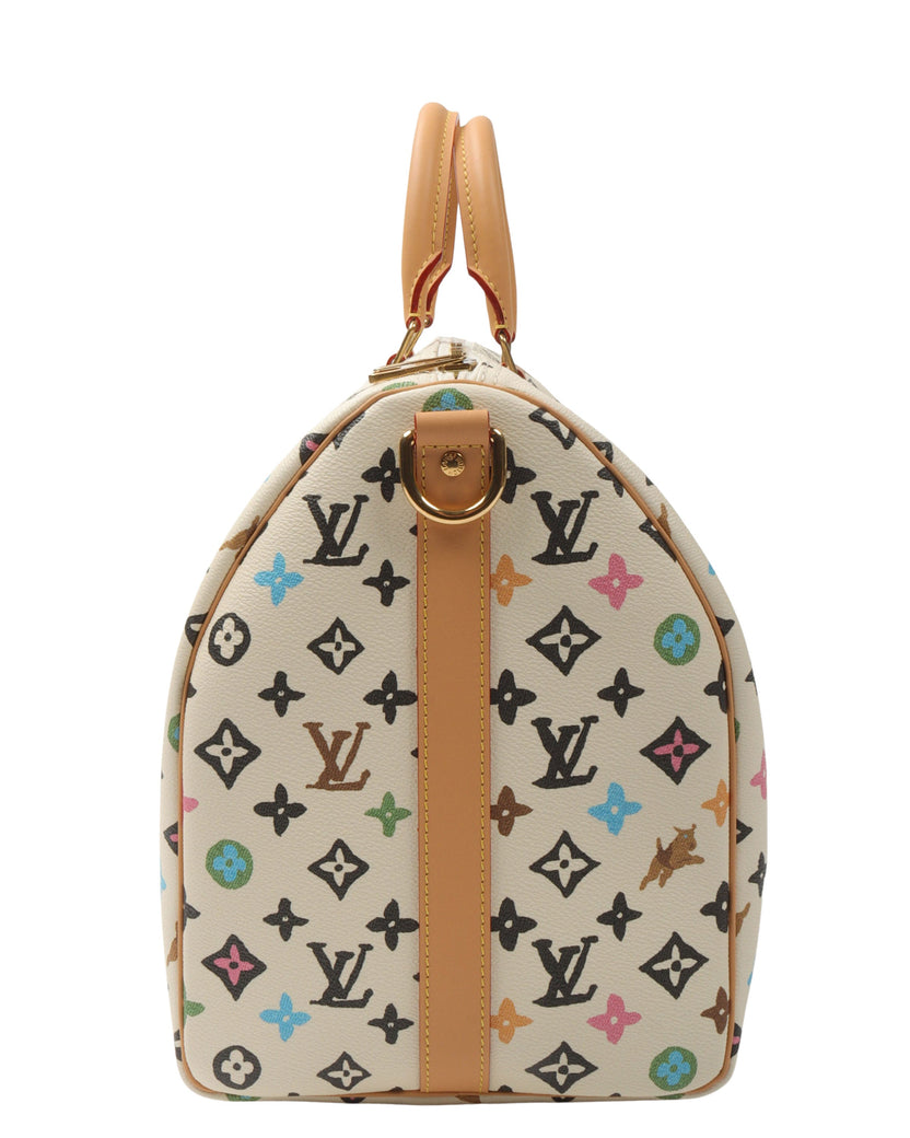 Tyler, the Creator Keepall Bandouliere 45 Vanilla Craggy Monogram