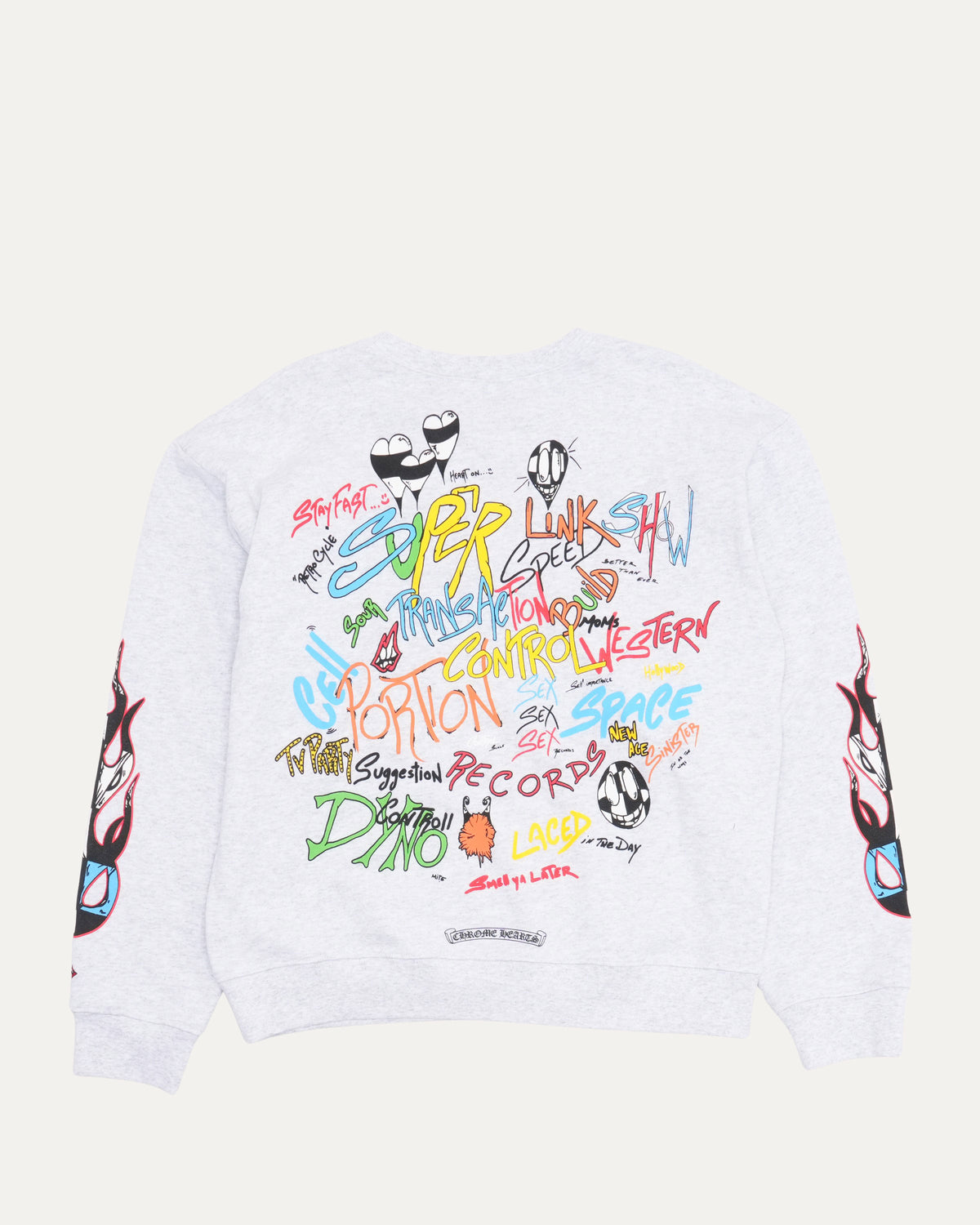 Matty Boy Slogan Crewneck Sweatshirt