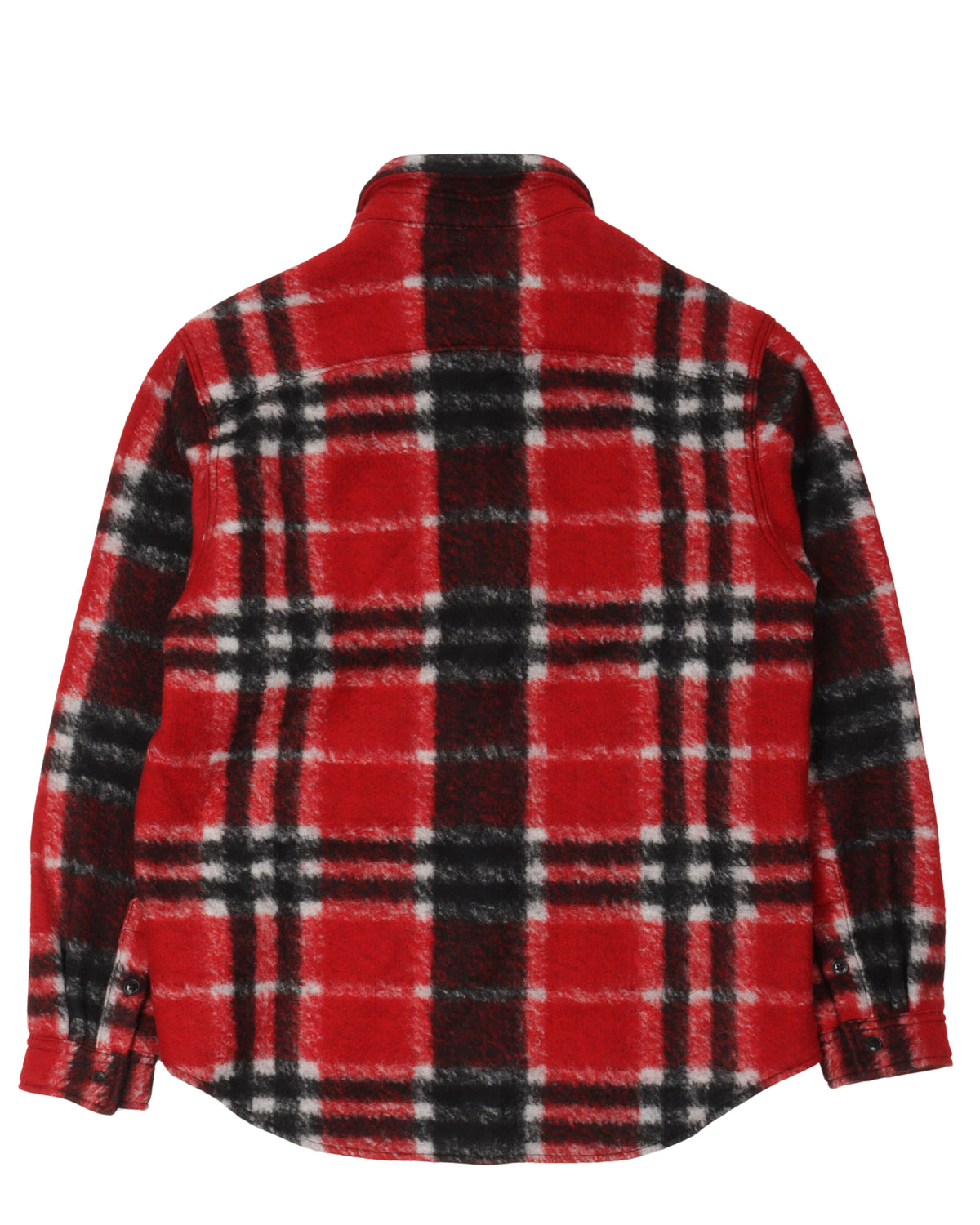 Fuzzy Flannel Shirt