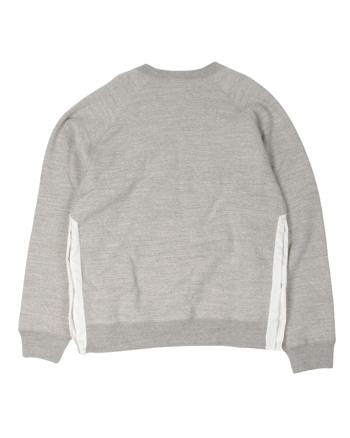 Sacai Side Zip Sweatshirt