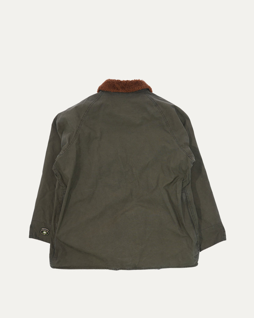 Shearling Collar Military Jacket