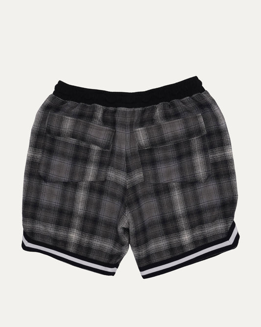 Plaid Print Shorts