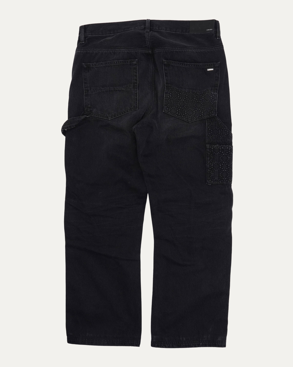 Embossed Monogram Double Knee Pants