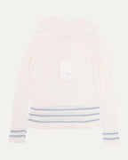 Quincy Striped Linen Blend Polo Shirt
