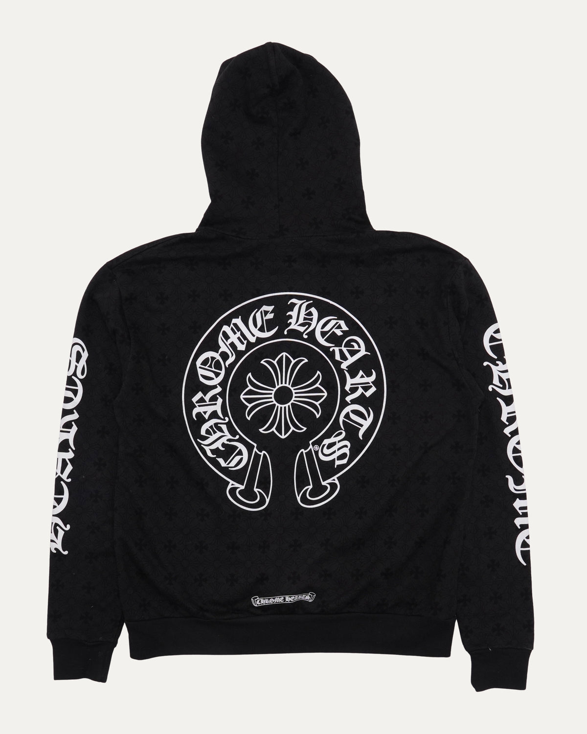 Vertical Logo Monogram Hoodie