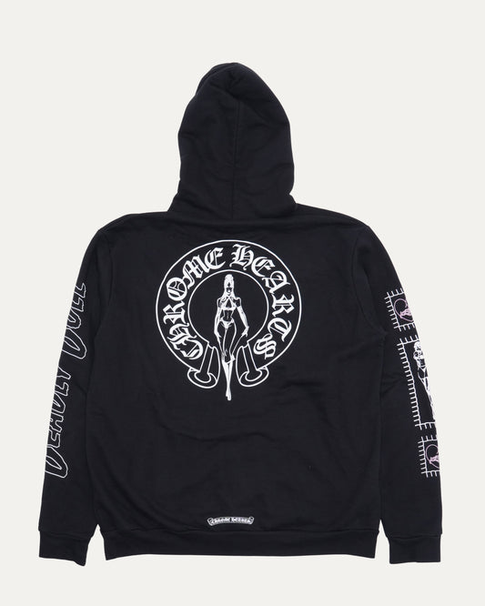 Deadly Doll Vine Dagger Zip Hoodie