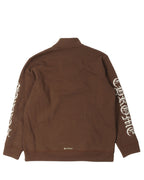 Embroidered Quarter-Zip Sweatshirt