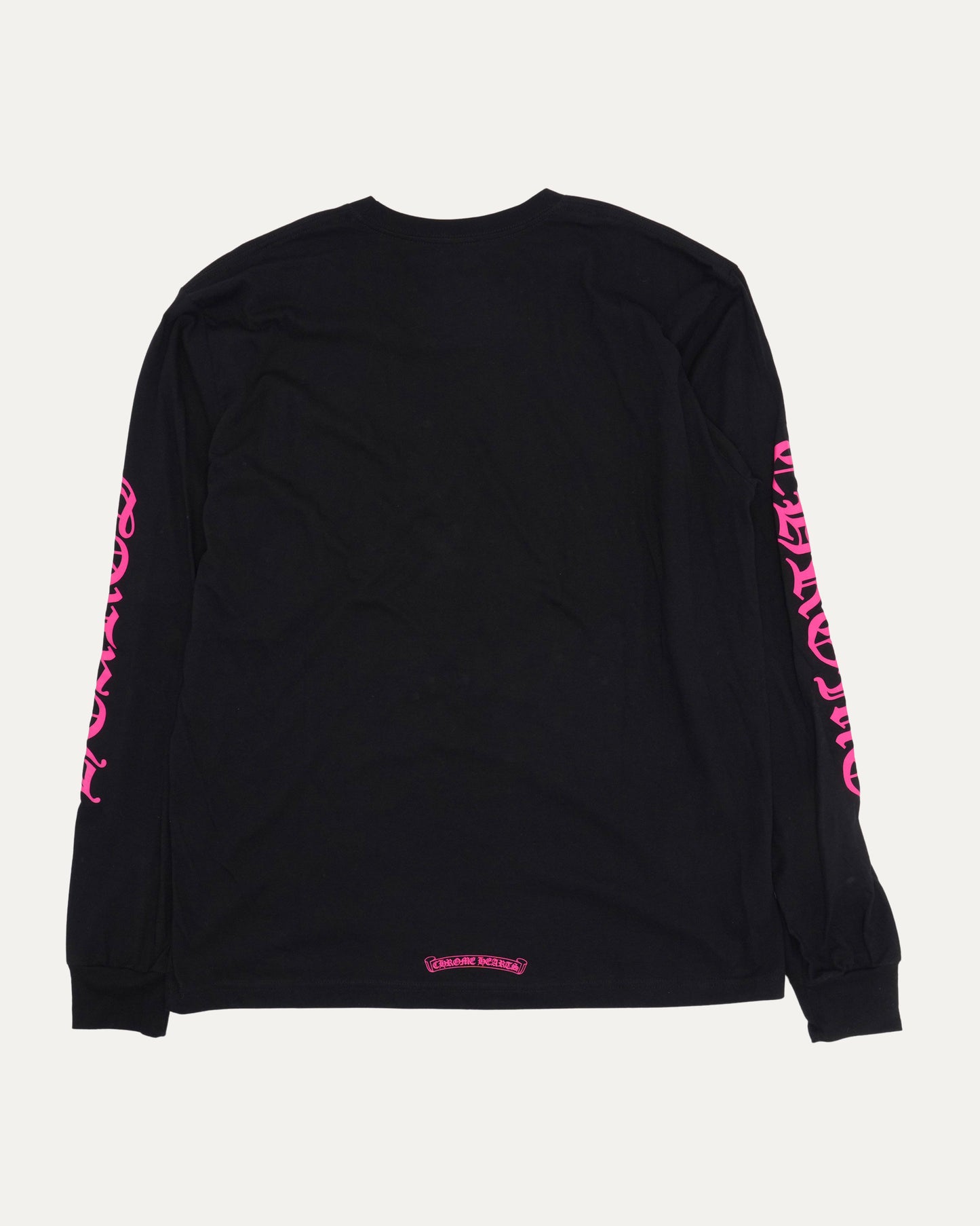 Neck Logo Long Sleeve T-Shirt