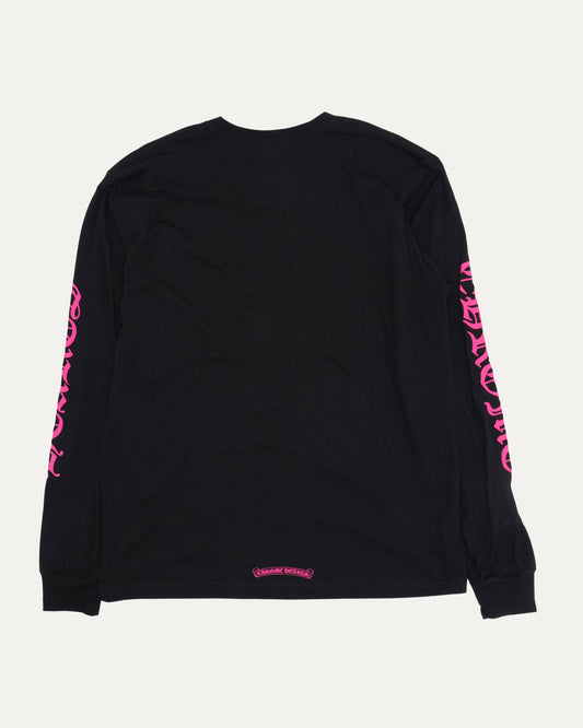 Neck Logo Long Sleeve T-Shirt