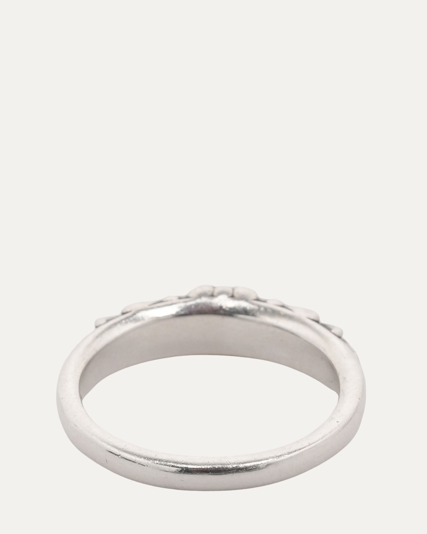 Diamond Mini Floral Cross Ring