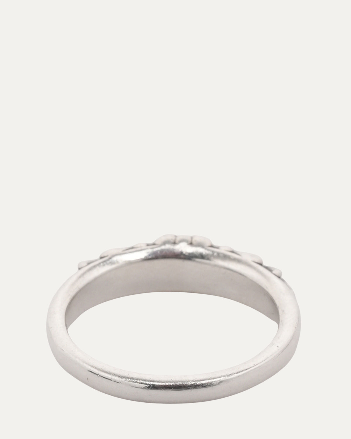 Diamond Mini Floral Cross Ring