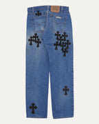 Levi's 505 Cross Patch Jeans
