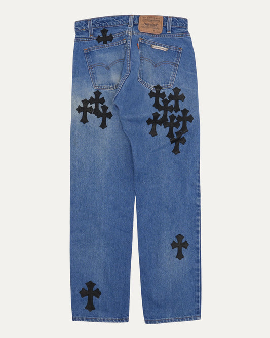Levi's 505 Cross Patch Jeans