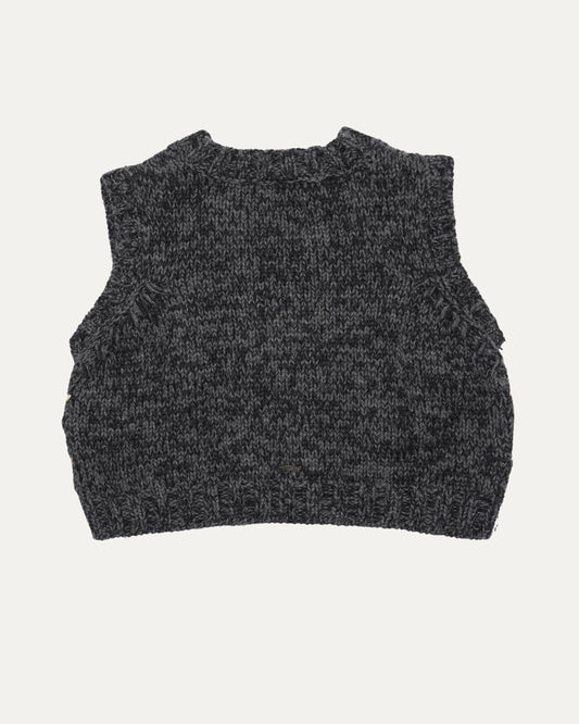 Star Patch Sweater Vest