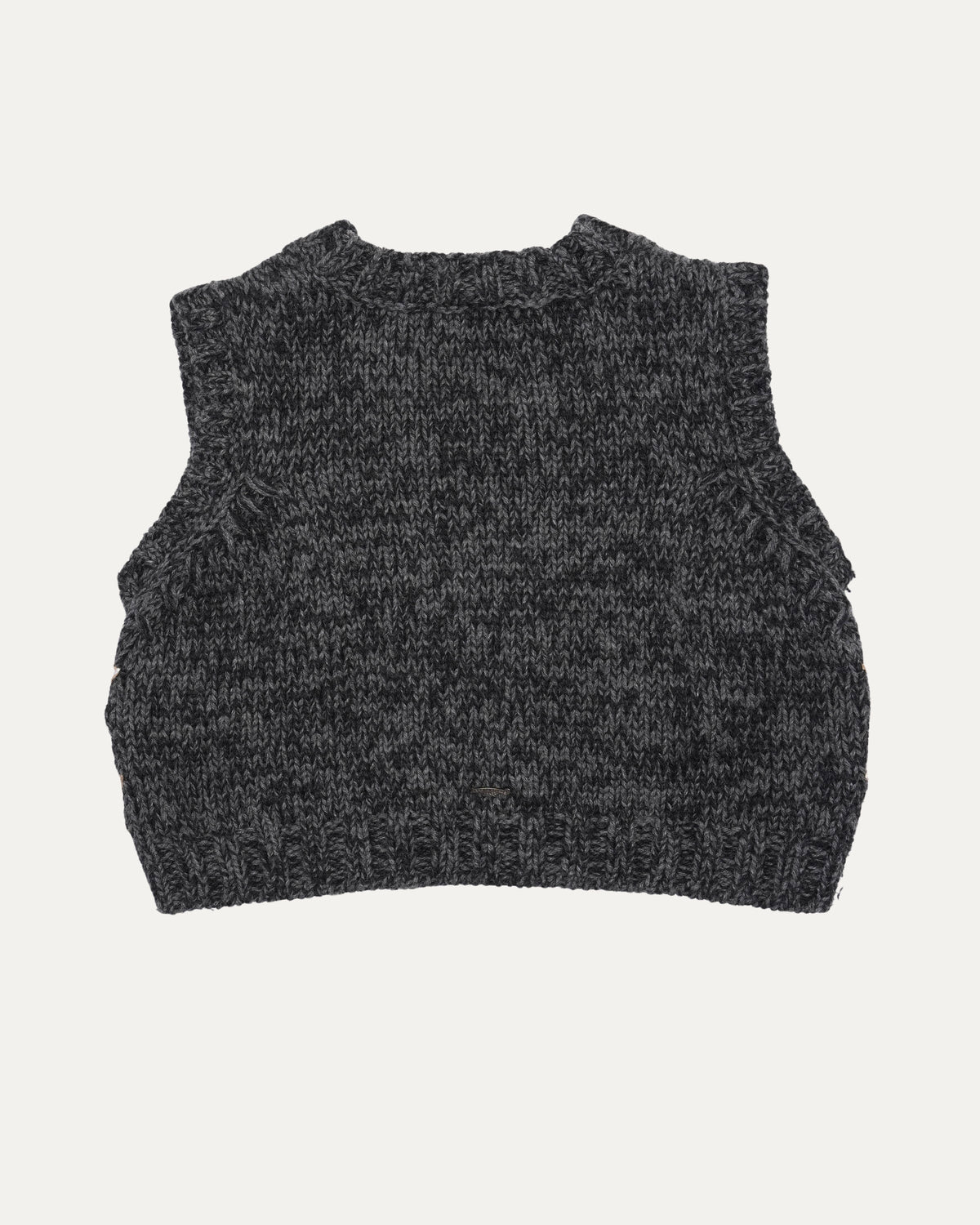 Star Patch Sweater Vest
