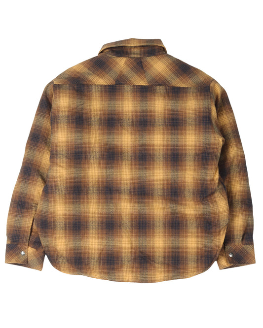 Quilted Padded Flannel Jacket