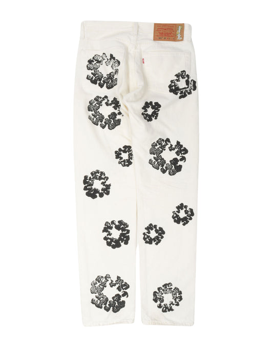 Levi's Cotton Wreath 501 Jeans