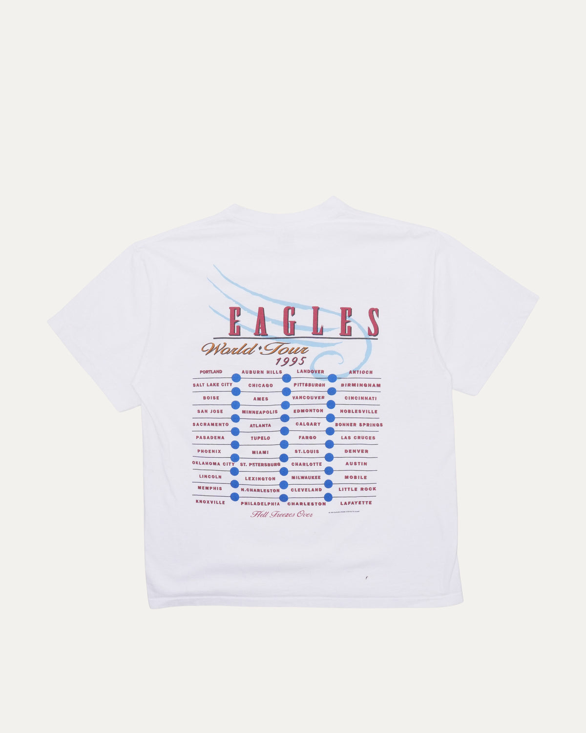 Eagles Hell Freezes Over Tour 1995 T-Shirt