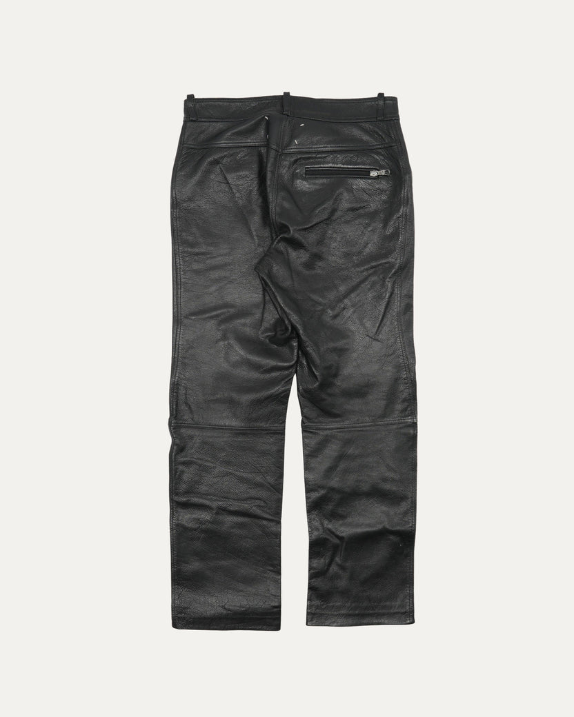 Leather Rider Pants