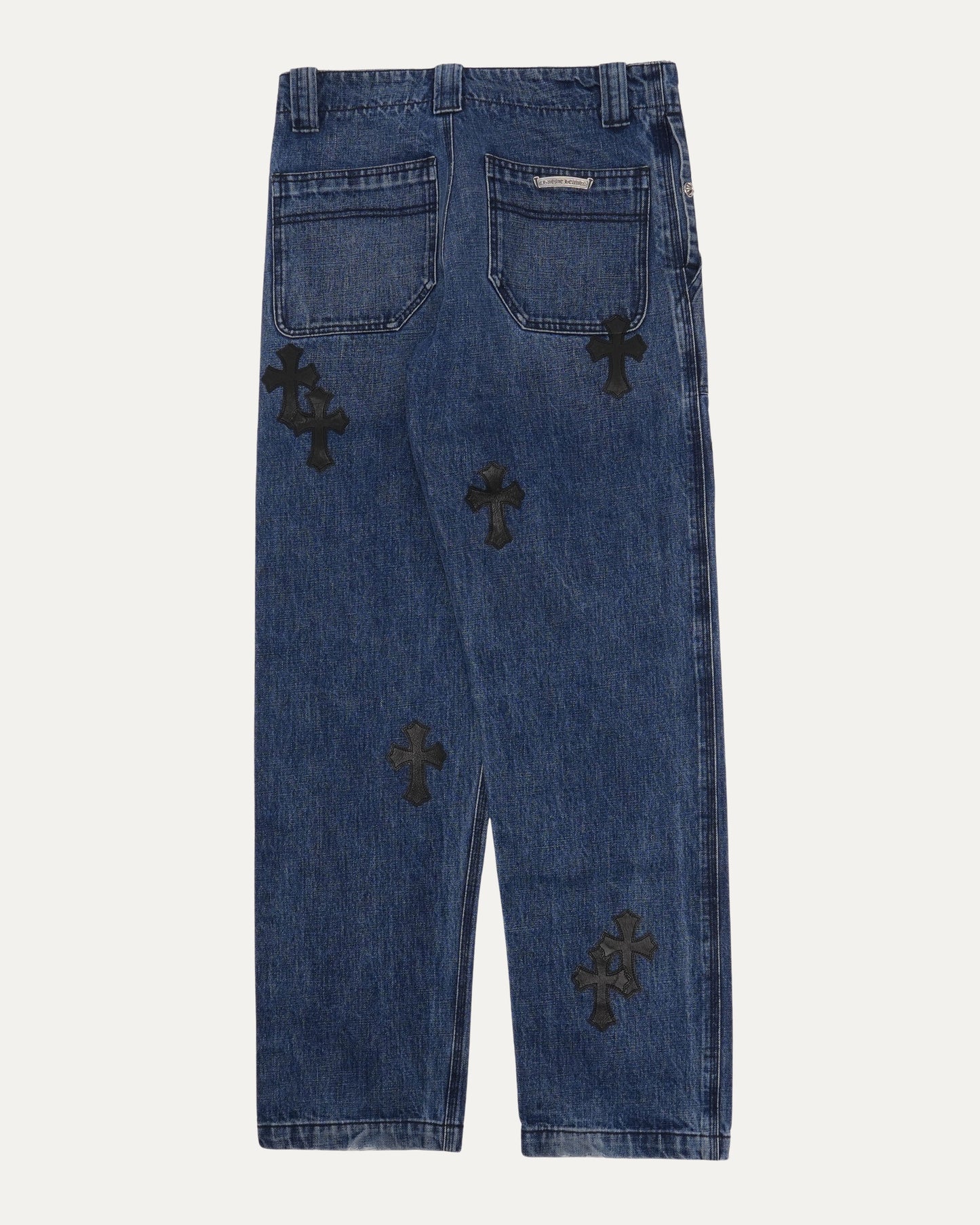 Turbo Diesel Cross Patch Fatigue Jeans