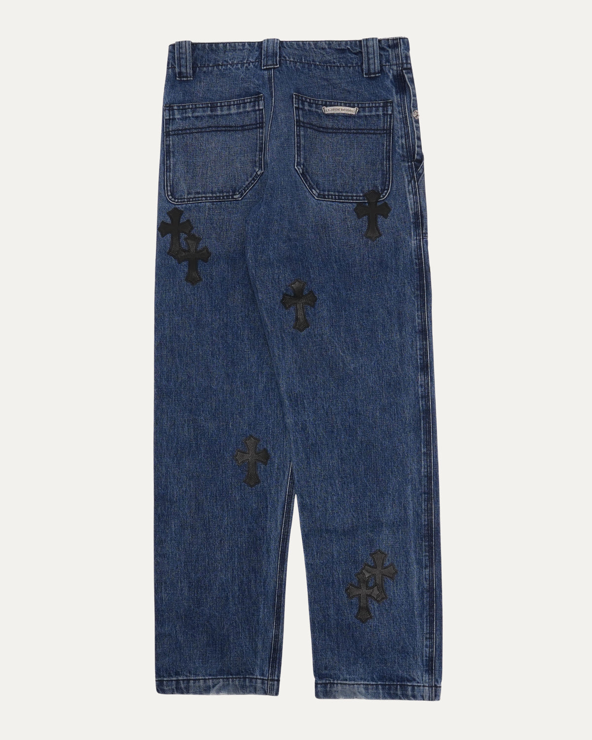 Turbo Diesel Cross Patch Fatigue Jeans